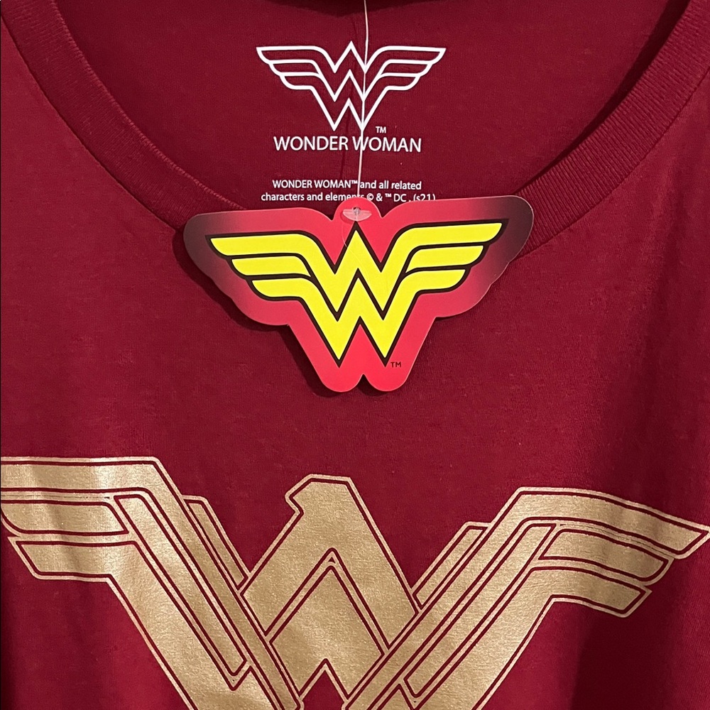Dark Red Short Sleeve Tee - Picture 5 of 8